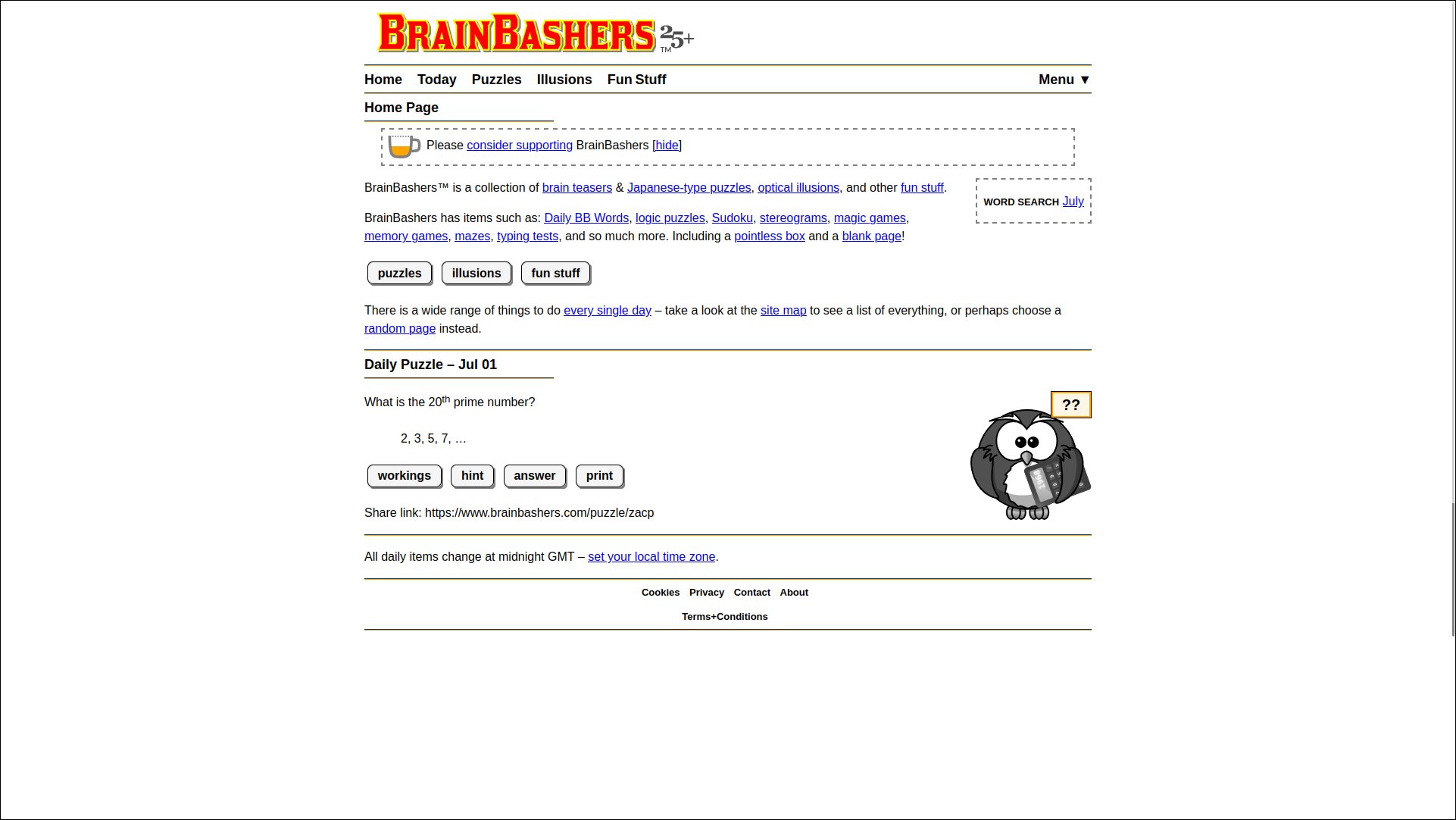 BrainBashers Screenshot
