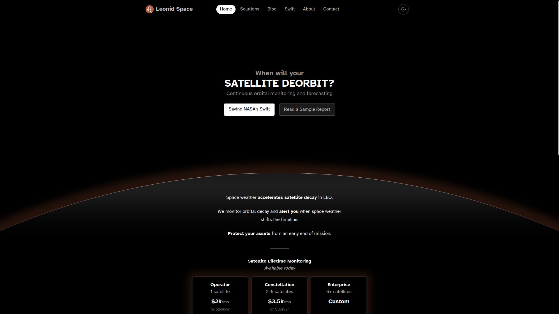 Leonid Space Screenshot